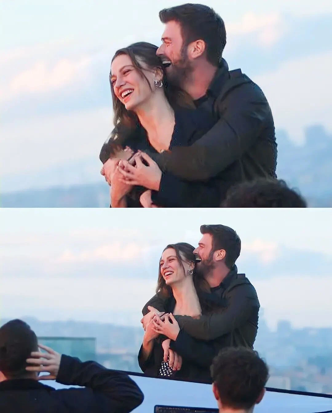 Kıvanç Tatlıtuğ ve Serenay Sarıkaya’nın merakla beklenen dizisinden ilk kareler geldi: Çok yakışmışsınız yorumları yağdı!