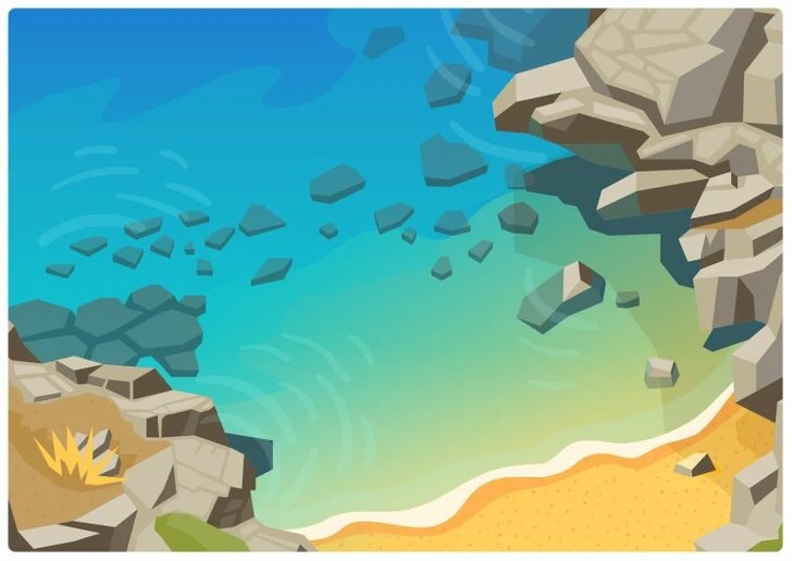 Aklınıza takla attıracak zeka testi: Yalnızca pratik zekalılar kıyıdaki kalbi 10 saniyede görebiliyor!