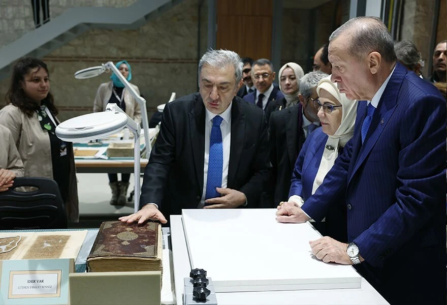 Son dakika! Cumhurbaşkanı Erdoğan Rami Kütüphanesi'nin açılışını yaptı: 100. yılda hedef 100 yeni kütüphane