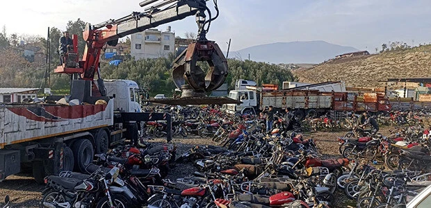 Bir yıldır kimse almıyor! Sahipsiz motorlar silah yapılacak