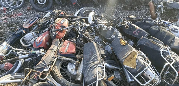 Bir yıldır kimse almıyor! Sahipsiz motorlar silah yapılacak