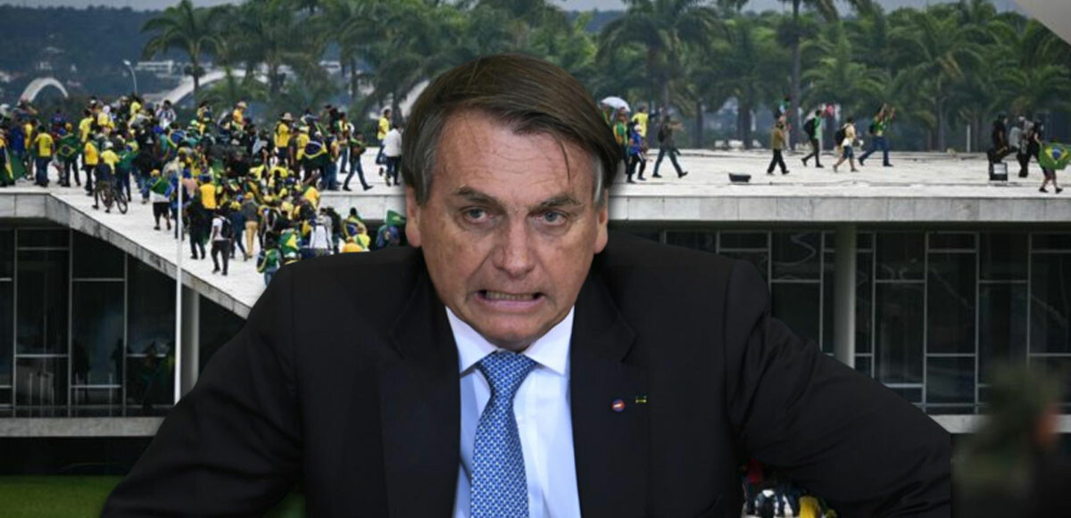 Brezilya&#039;daki kongre baskınında Jair Bolsonaro da payına düşeni aldı! Soruşturma açıldı