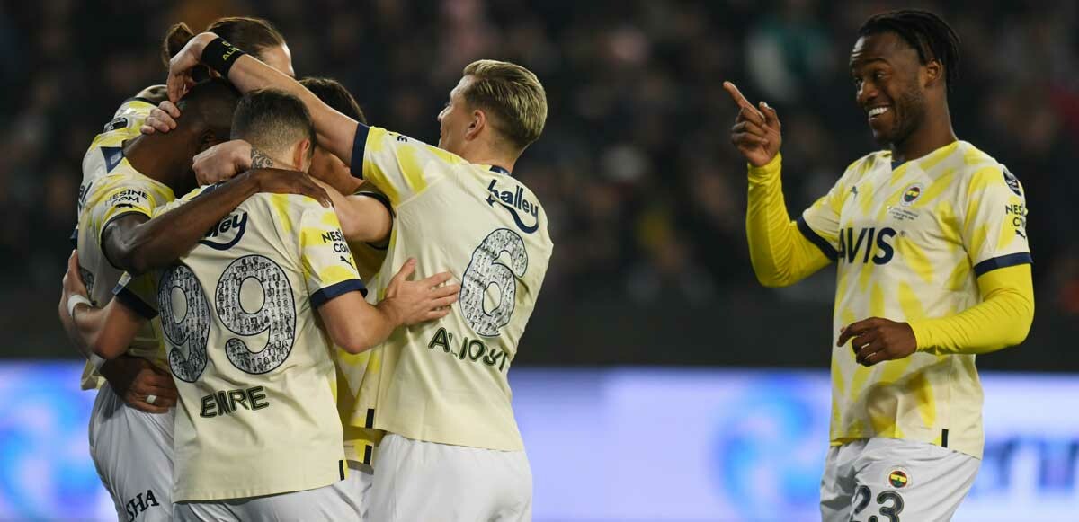 Kanarya zor da olsa kazandı! Maç sonucu: Gaziantep FK 1-2 Fenerbahçe