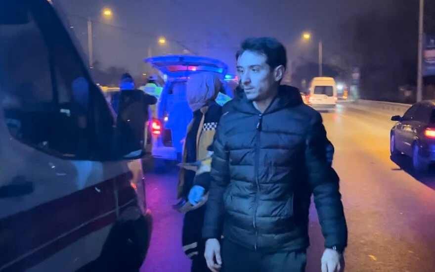 Bursa'da kontrolden çıkan <a href=