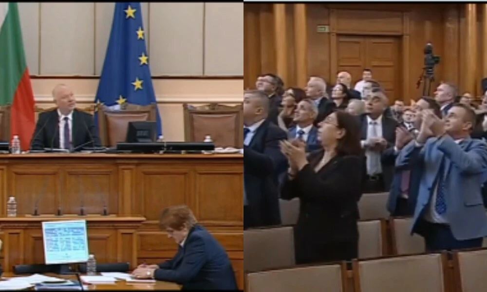 Avrupa ülkesinde Türk heyeti meclise girdi vekiller dakikalarca ayakta alkışladı