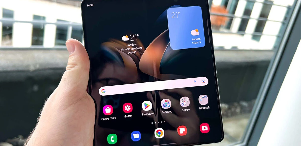 Katlanabilir ekranlı Galaxy Z Fold 5 için Samsung'dan 'damla menteşeli' çözüm
