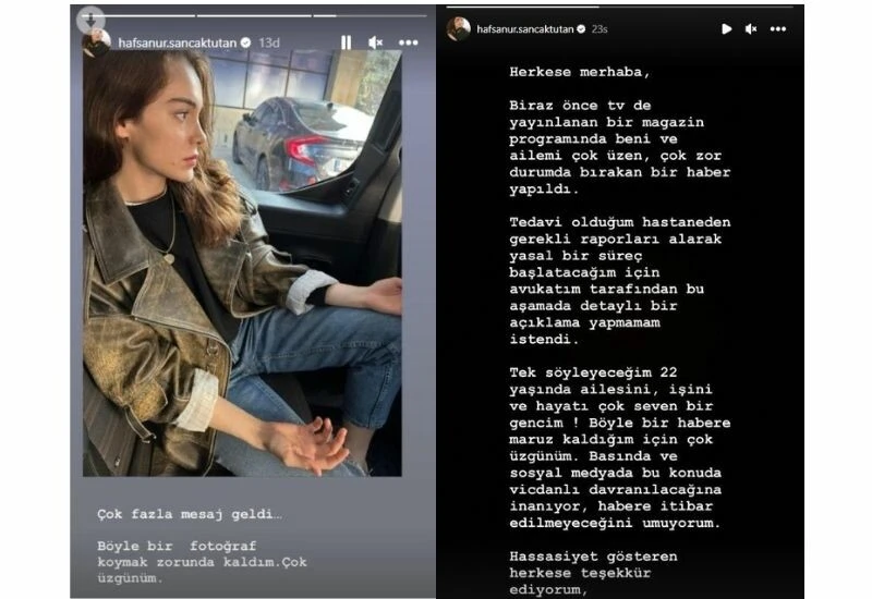 Hafsanur Sancaktutan'ın bileklerini kestiğini söyleyen Bircan Bali’ye tepkiler çığ gibi büyüyor!