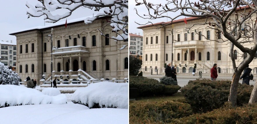 Sivas'ta iki fotoğraf arasındaki fark kuraklığı gözler önüne serdi: Yakında kar duasına çıkacağız