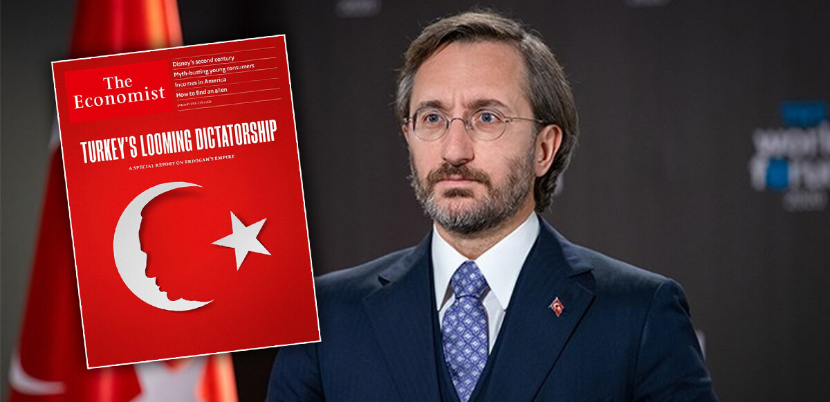 The Economist&#039;in küstah kapağına Fahrettin Altun&#039;dan cevap: Sahte bir gazetecilik