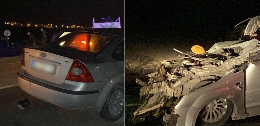 Aksaray'da kahreden kaza: Otomobil vince çarptı, bir aile yok oldu!