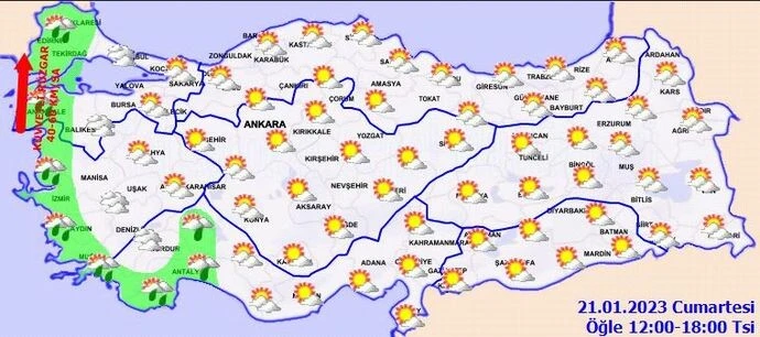 Marmara, Ege ve Akdeniz için sağanak ve fırtına uyarısı! Meteoroloji'den son dakika bilgisi (Güncel hava durumu)