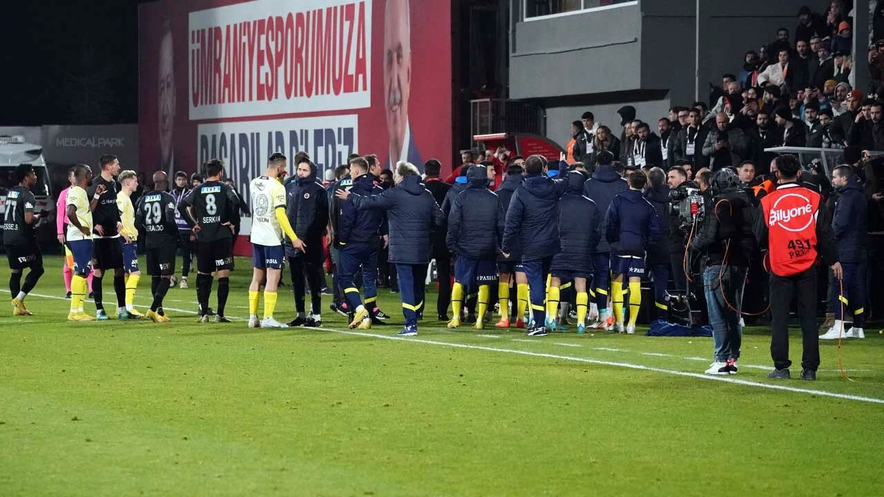 Ümraniyespor-Fenerbahçe maçının hakemi Abdulkadir Bitigen'e dev tepki!