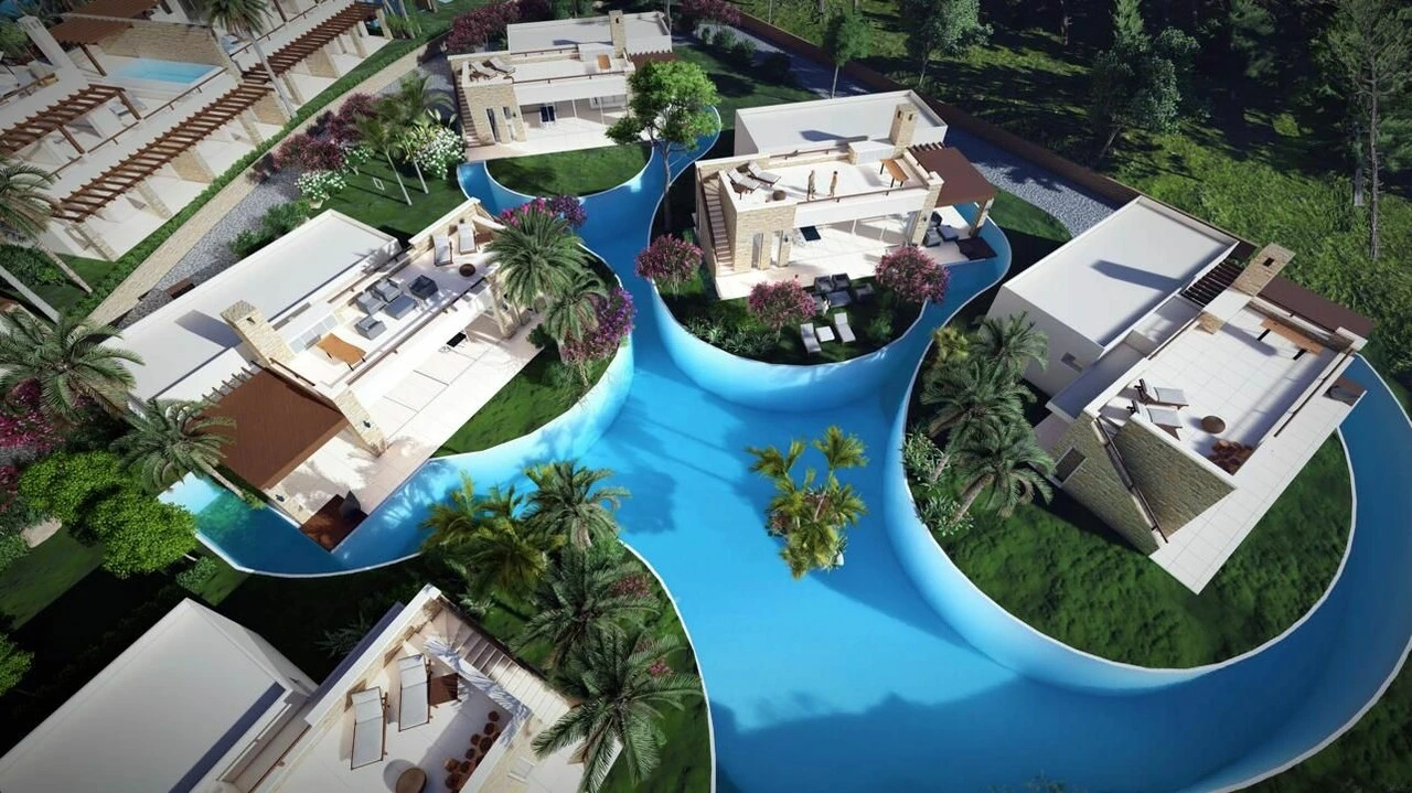 Otel konforunda yaşam alanı inşa ediliyor