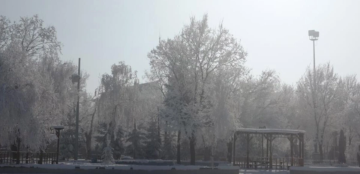 Türkiye'nin en soğuk ilçesi eksi 28 dereceyle buz kesti