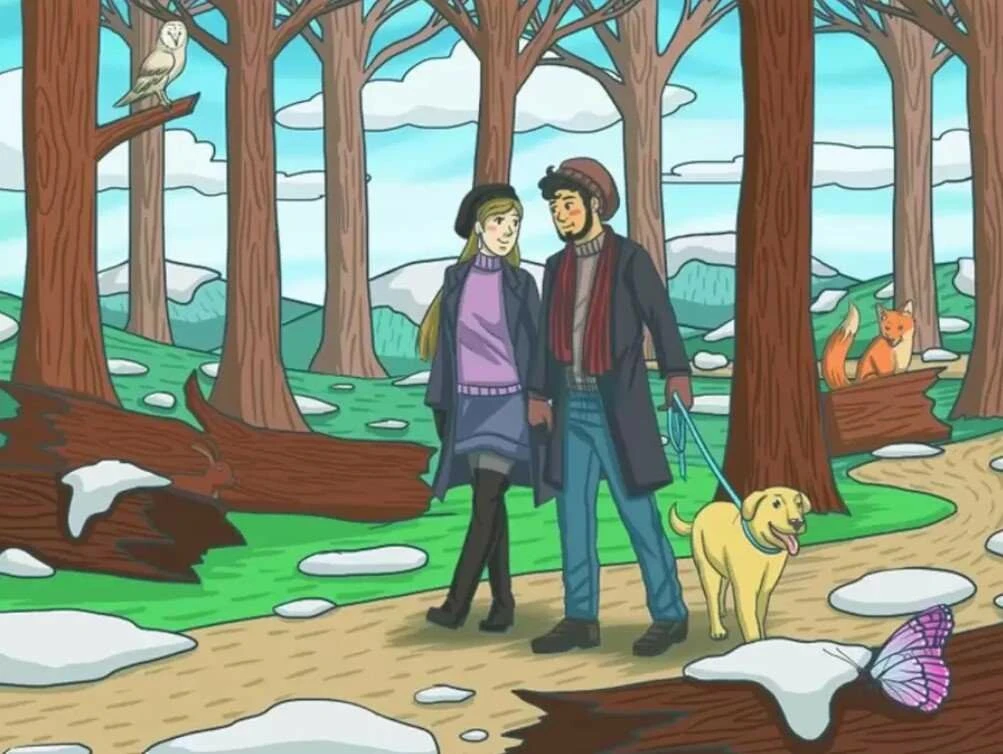 Sadece gerçek zekiler bulabiliyor: Resimde gizlenen tavşanı bulmak için 10 saniyeniz var!