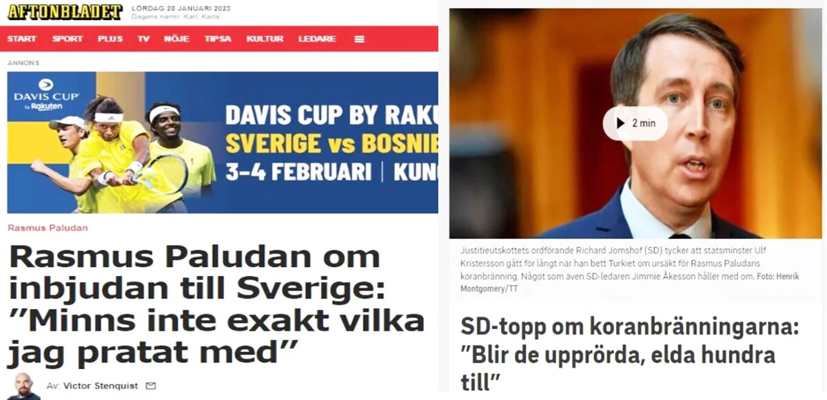 İsveç, Kur'an provokasyonunu skandal sözlerle savundu: Üzüldüyseler 100 tane daha yakın