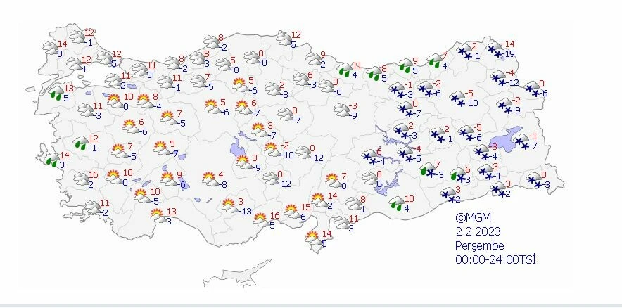 Artık kar vakti: En az 20 il beyaz örtü ile kaplanıyor! Meteoroloji güncel verileri paylaştı