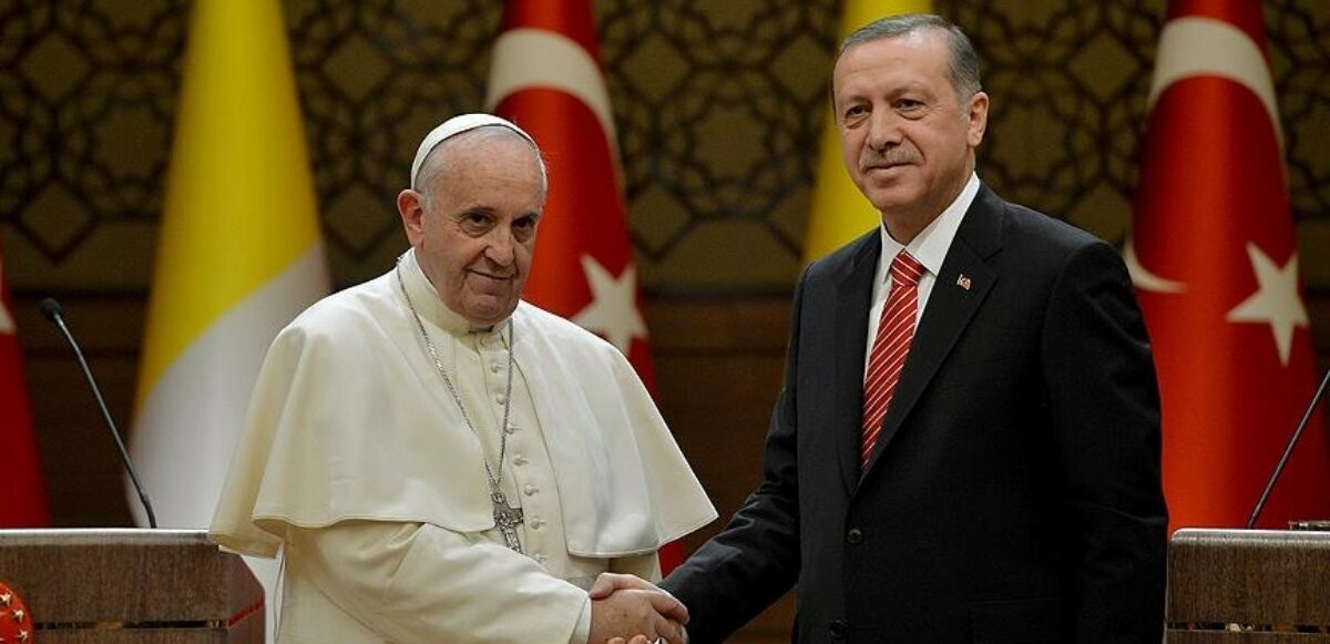 Papa&#039;dan Türkiye&#039;nin arabuluculuk girişimlerine övgü: Cumhurbaşkanı Erdoğan&#039;a teşekkür ediyorum