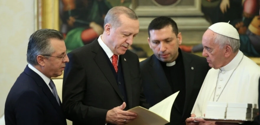 Papa'dan Türkiye'nin arabuluculuk girişimlerine övgü: Cumhurbaşkanı Erdoğan'a teşekkür ediyorum
