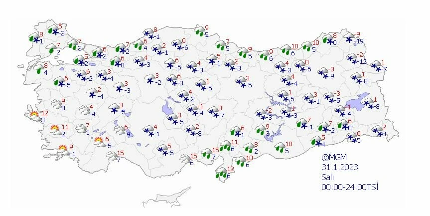 Kar hangi illerde yağacak? Uzmanlar bölge bölge uyardı, sıcaklıklar eksiye indi! Meteoroloji’den güncel hava durumu açıklaması