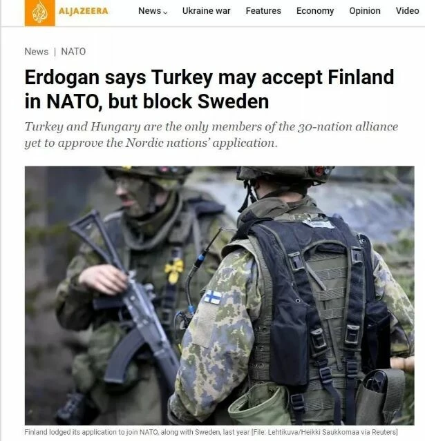 Cumhurbaşkanı Erdoğan'ın 'İsveç şok olacak' ifadeleri dünya basınında yankı uyandırdı