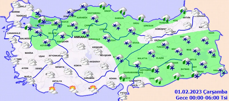 Meteoroloji İstanbul dahil 48 ili tarih vererek uyardı: Kuvvetli kar yağışı geliyor!