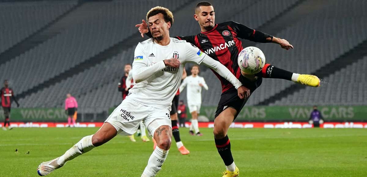 Kartal, Karagümrük deplasmanında yara aldı! Fatih Karagümrük 1-1 Beşiktaş