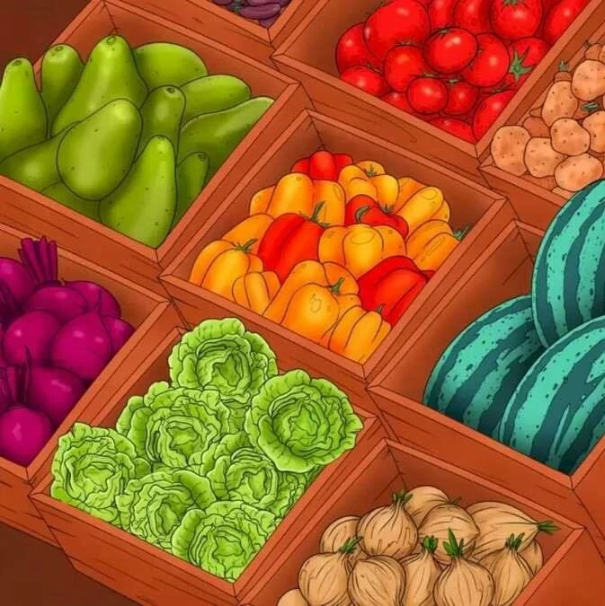 Üstün zekalılar bu teste akın ediyor! Sebze sepetlerindeki havuçları bulmak için 7 saniyeniz var!