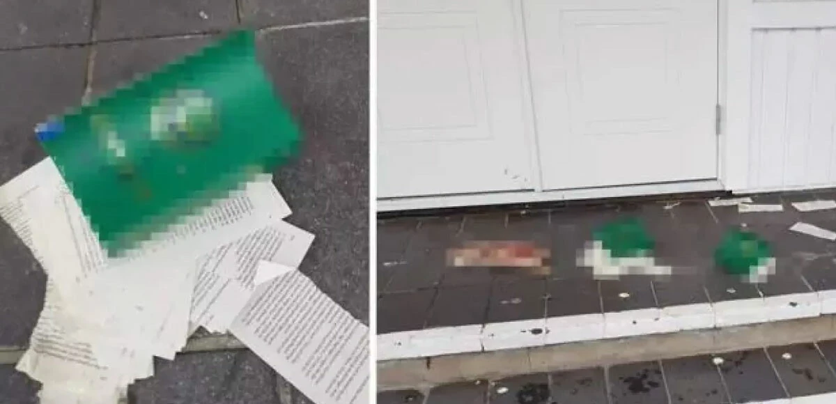 İsveç'te alçak eylemler sürüyor: İçinde hakaret, tehdit yazılı 3 Kur'an-ı Kerim sokakta bulundu