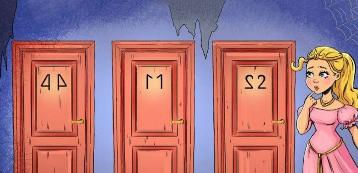 Süre: 20 saniye! Sadece üstün zekalılar prensesi 4 numaralı kapıya ulaştırabiliyor