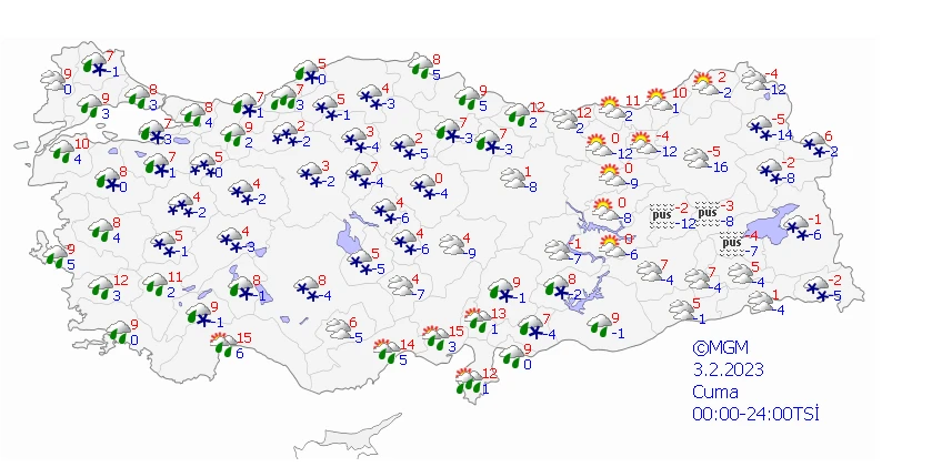 Önce yağmur sonra günlerce sürecek kar! Çok kuvvetli geliyor, her yer beyaz örtüyle kaplanacak (Güncel hava durumu)