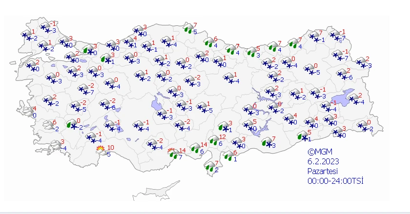 Önce yağmur sonra günlerce sürecek kar! Çok kuvvetli geliyor, her yer beyaz örtüyle kaplanacak (Güncel hava durumu)