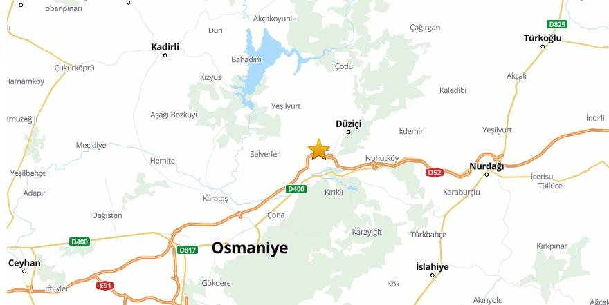 Son dakika! Osmaniye'de 4,6 büyüklüğünde deprem: Adana ve çevre illerden de hissedildi