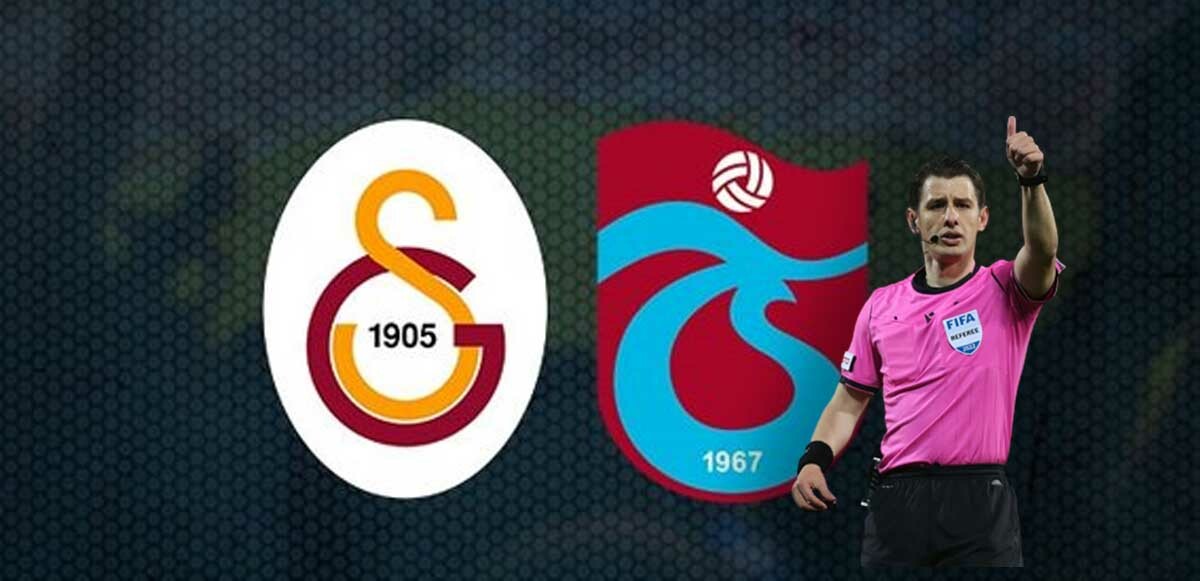 Son dakika: Galatasaray-Trabzonspor maçının hakemi Halil Umut Meler oldu