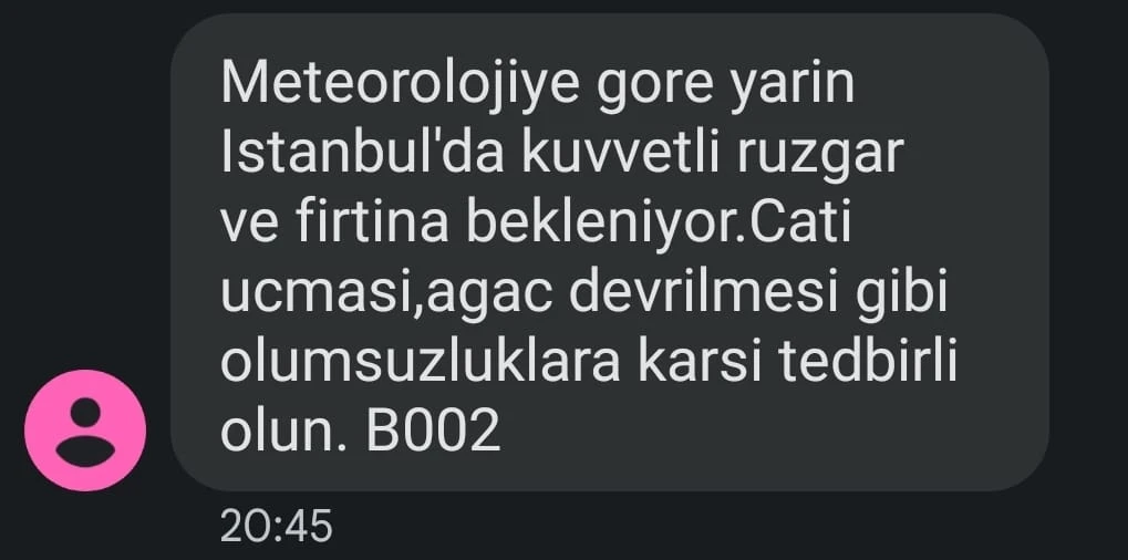 Son dakika! AFAD'dan İstanbullulara mesajlı uyarı: Fırtına kopacak