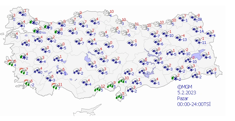 Meteoroloji müjdeli haberi verdi: İstanbul beklediği kar yağışına kavuşuyor!  (5 Şubat 2023 hava durumu)