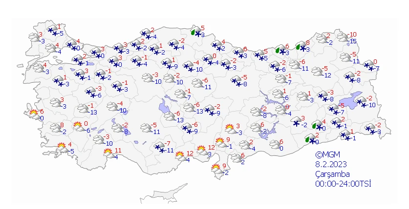 Meteoroloji müjdeli haberi verdi: İstanbul beklediği kar yağışına kavuşuyor!  (5 Şubat 2023 hava durumu)