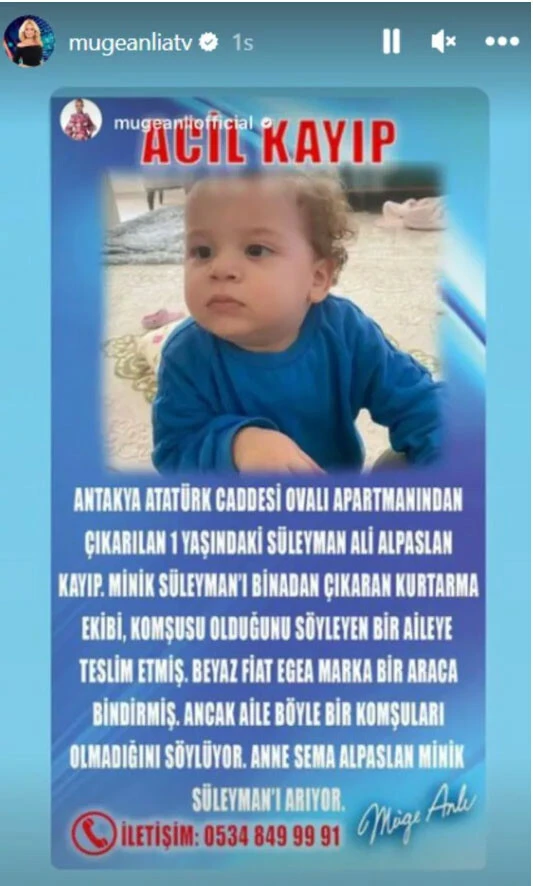 Müge Anlı Antakya'da enkazdan kurtarılan 1 yaşındaki Süleyman'ı arıyor!