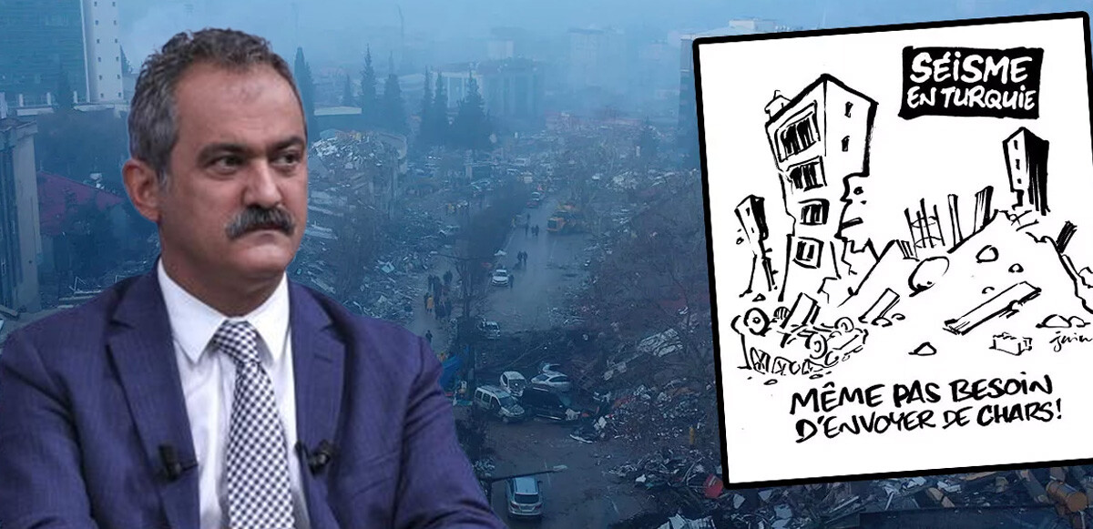 Bakan Özer&#039;den Fransız Charlie Hebdo dergisine tepki: Alçak bir söylem