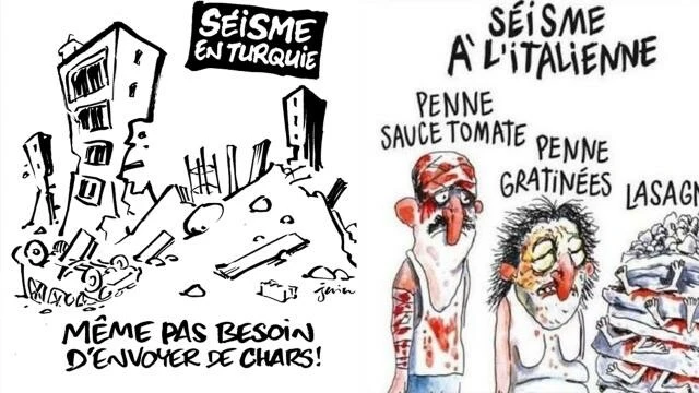 Fransız Charlie Hebdo'nun skandal <a href=