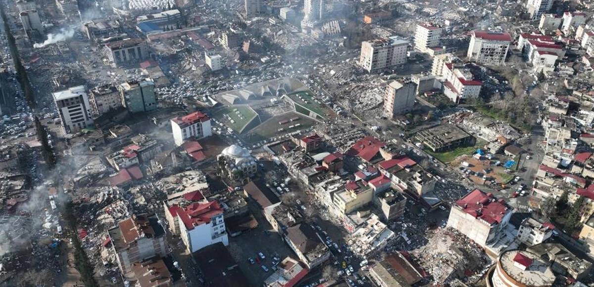 Yüzyılın felaketi havadan görüntülendi: Kahramanmaraş’taki yıkım görenleri dehşete düşürdü