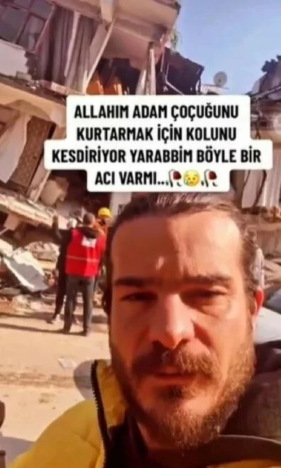 Hatay'da 9 aylık yeğeninin kurtarılması için kolunu kestiren depremzede hayatını kaybetti