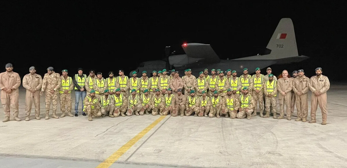 Bahreyn&#039;den 35 kişilik arama kurtarma ekibi Türkiye&#039;ye gönderildi 