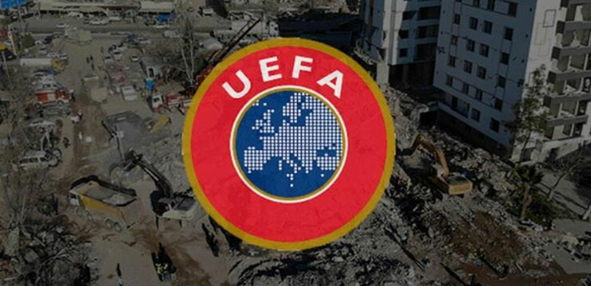 Depremzedelere bir destek de UEFA&#039;dan