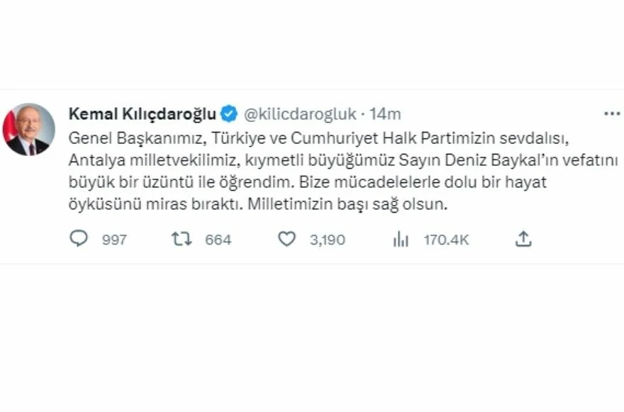 Deniz Baykal neden öldü? Deniz Baykal kaç yaşında, kimdir?