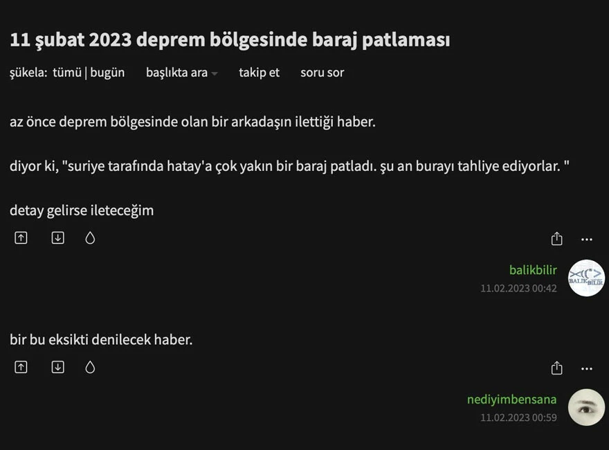 Provokatörler sınır tanımıyor: Hatay'da baraj olmayan ilçede ‘patladı’ yalanını ortaya attılar