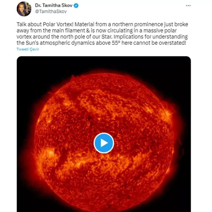 Bilim adamlar şaştı kaldı: Güneş'ten kopan dev parça hayrete düşürdü!