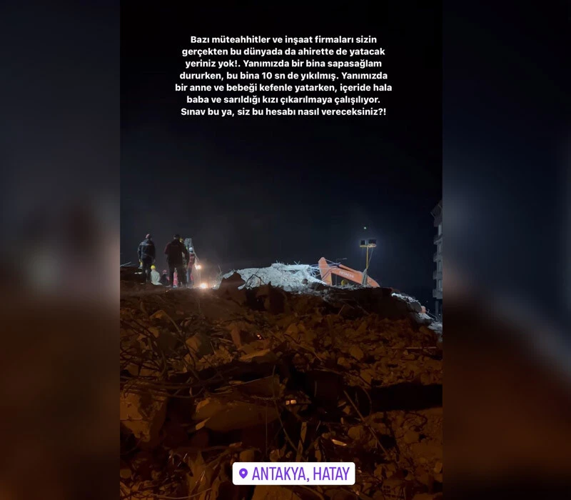 Gamze Özçelik deprem bölgesinde elleriyle yemek dağıttı! "Sen muazzam bir insansın"