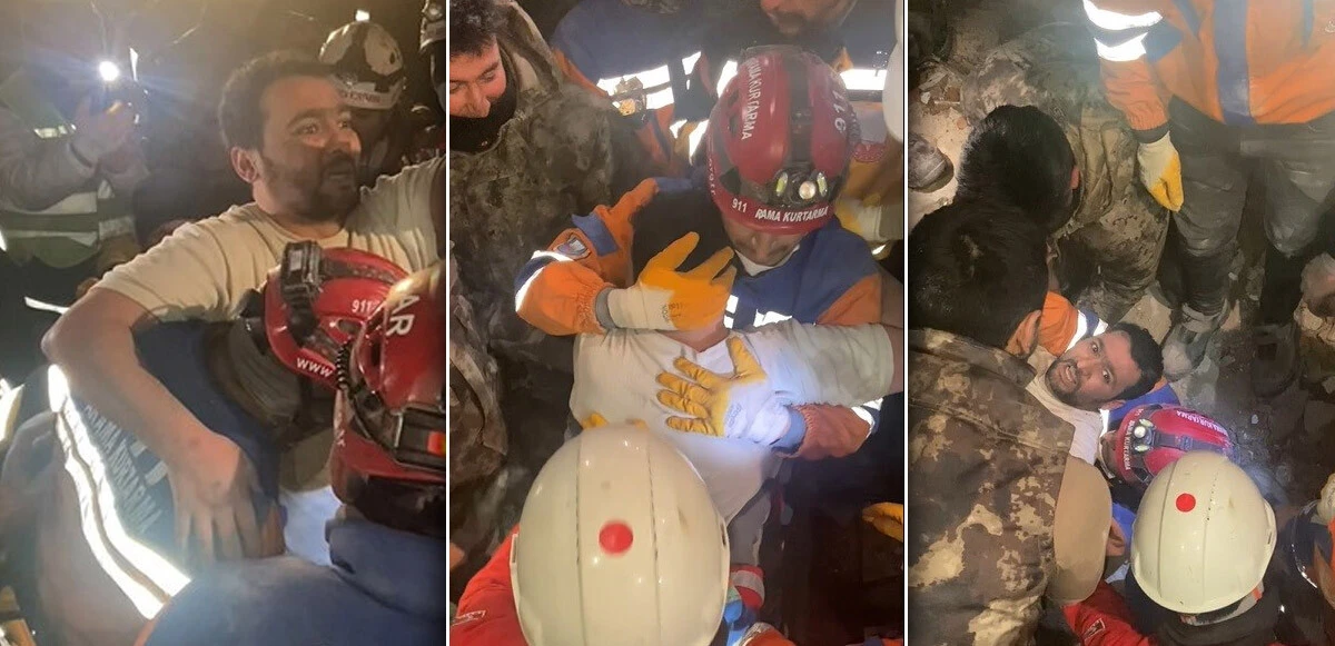 Son dakika! Enkazlardan iyi haberler peş peşe geliyor: Hayata böyle merhaba dediler