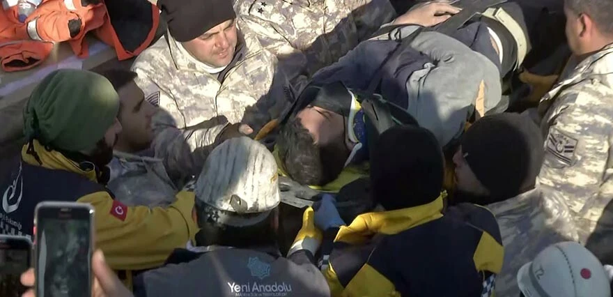 Son dakika: Kahramanmaraş'ta depremin 9'uncu gününde enkazda 3 kişiye ulaşıldı